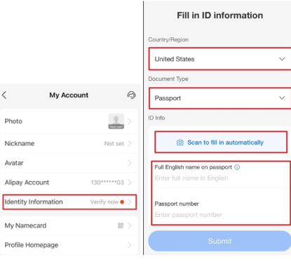 wow titan reforged cn payment set up alipay identity information